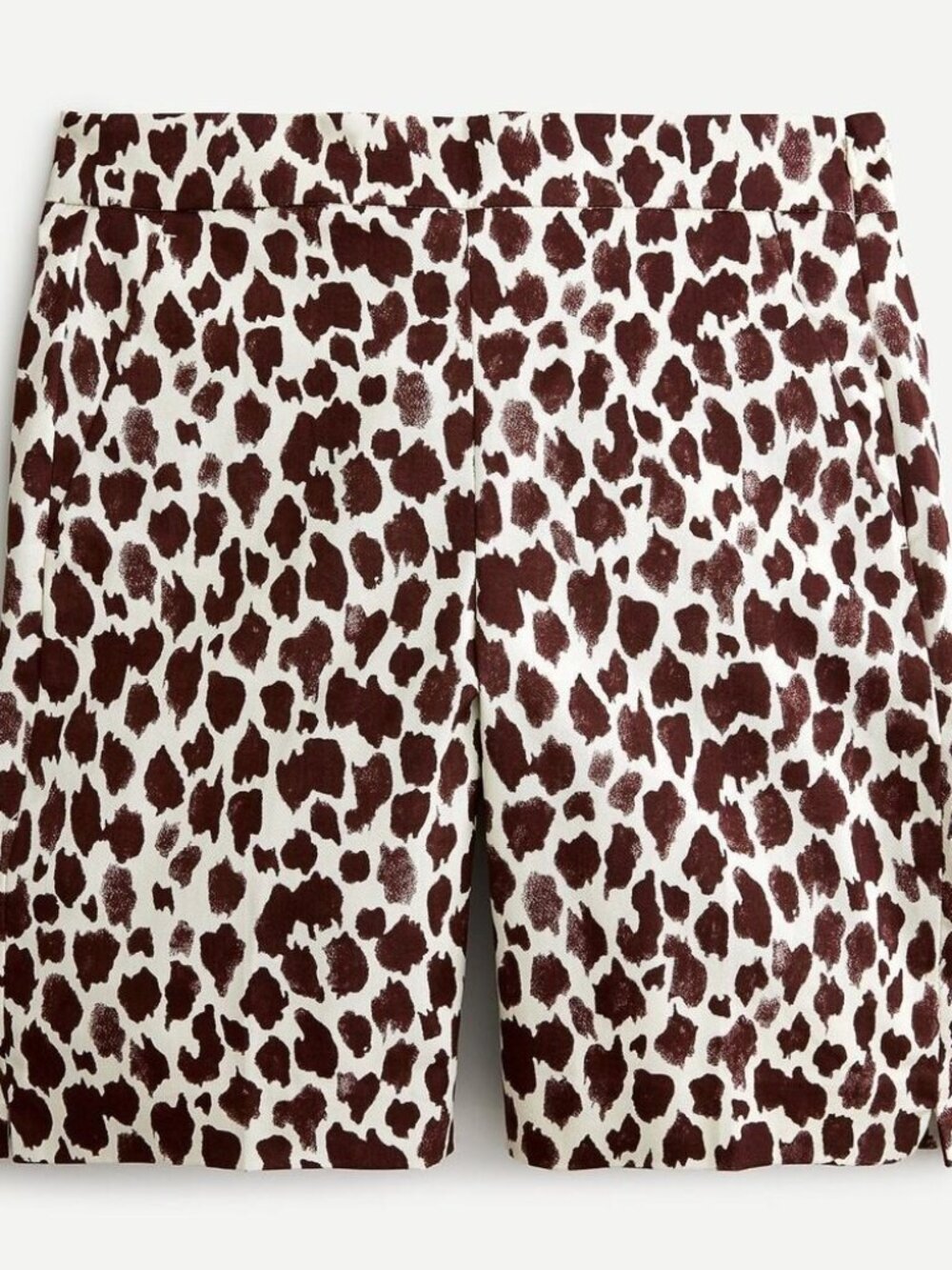 J. CREW Slim Giraffe Print Chino Bermuda Shorts, Size 2 - NWT